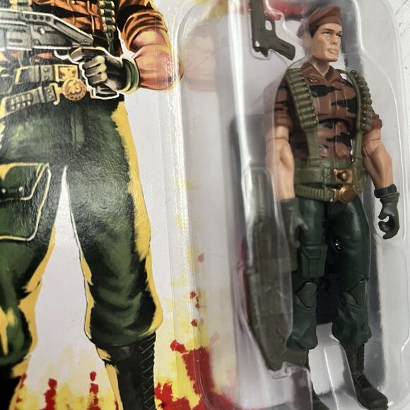 NEW Hasbro 2007 GI Joe Flint Tiger Force Leader 25th Anniversary  3.75” Figure - Picture 2 of 3